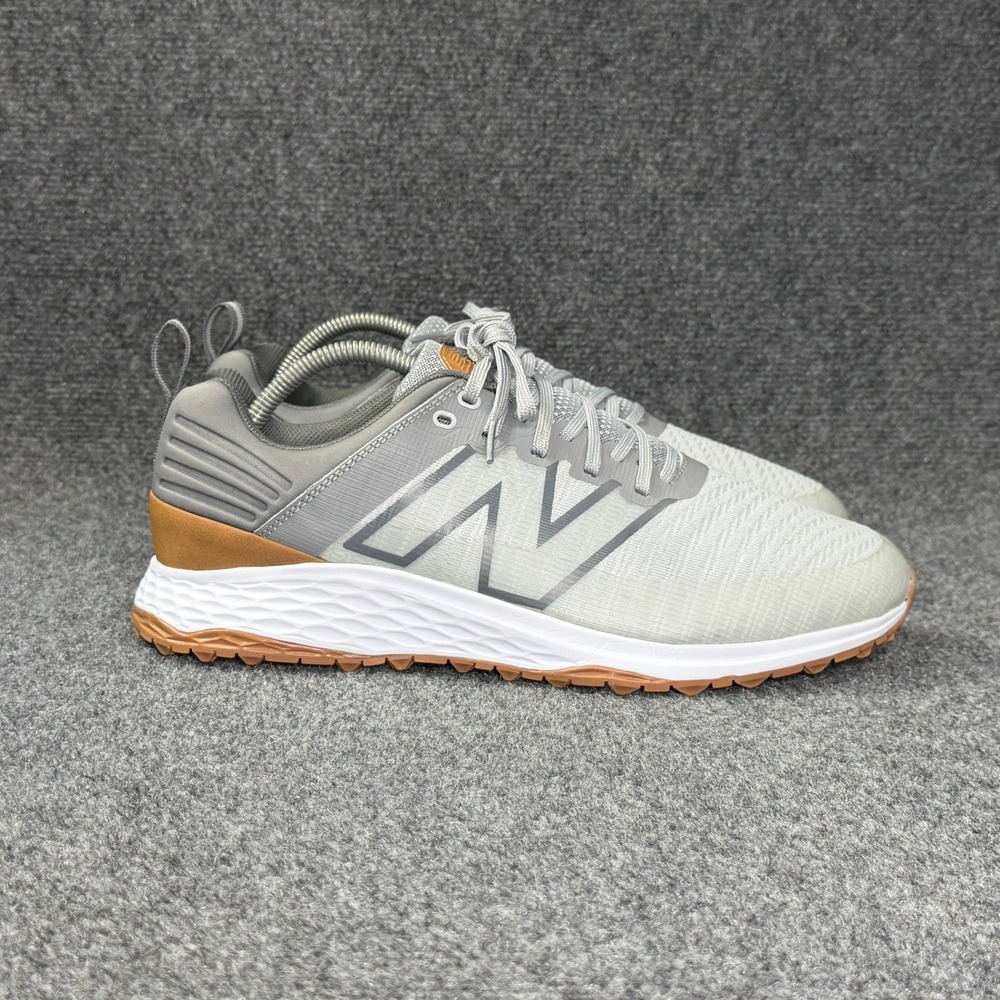 New Balance Fresh Foam Contend v2 Golf Shoes Men's 12 4E Grey Athletic Spikeless